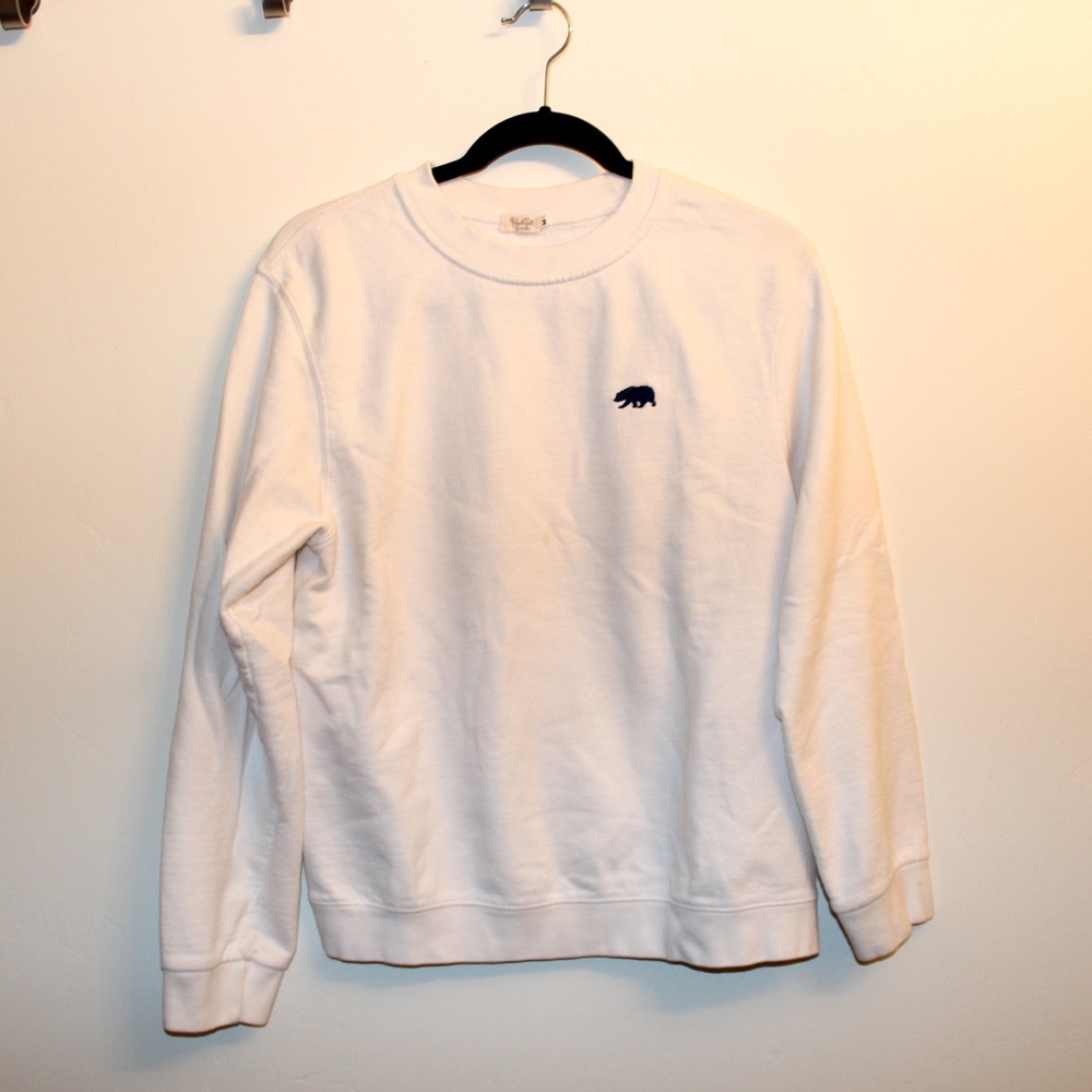 Brandy Melville white crewneck